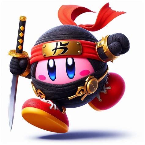 Ninja Kirby By Blqckheart On Deviantart