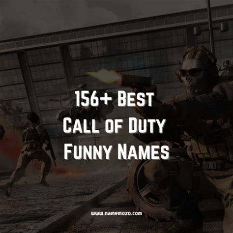 156 Best Call Of Duty Funny Names COD Game Name Ideas Name Mozo