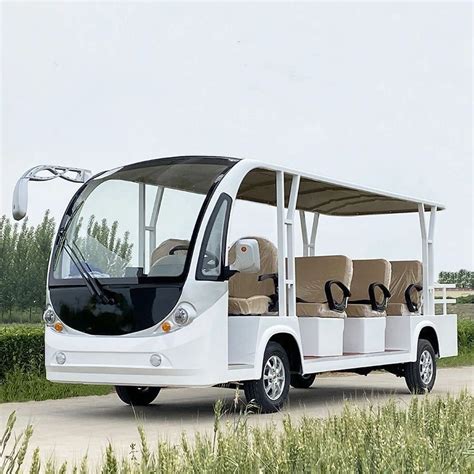 Lithium Battery Powered 8 11 14 Seats Electric Sightseeing Personal