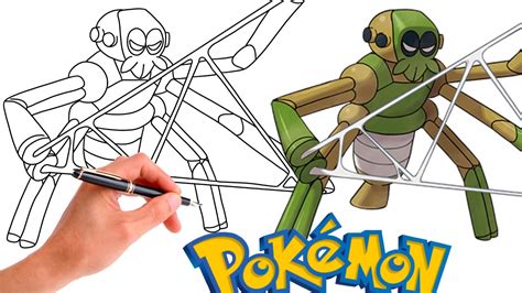 How To Draw SPIDOPS POKEMON 918 Generation 9 YouTube