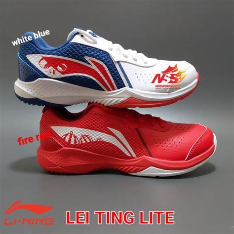 Sepatu Badminton Lining Lei Ting Leiting Lite Original Lazada Indonesia