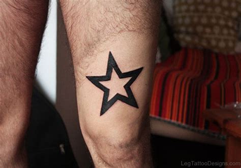 Decent Star Tattoos On Leg Leg Tattoo Designs