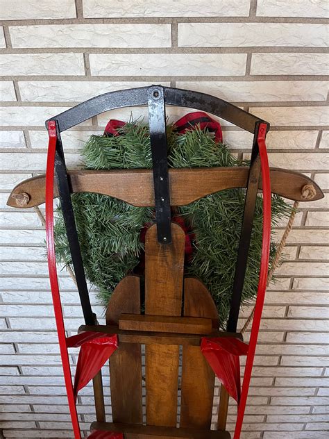 Speedaway 1960 Vintage Sled Christmas Decor - Etsy