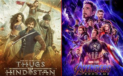 Avengers: Endgame Box Office Day 1 VS Thugs Of Hindostan - Bollywood VS ...