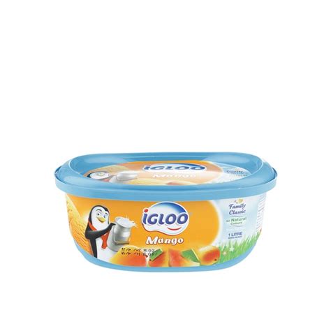 Igloo Mango Ice Cream 1 Ltr Choithrams UAE