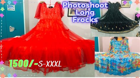 Long Frocks Croptops Dupattas All At Wholesale Prices Customised Long