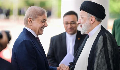 Iranian President Raisi PM Shehbaz Unite Against Terrorism