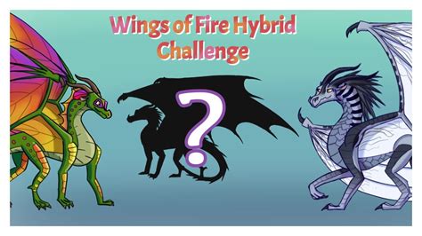 I Do Dragonsheeps Hybrid Challenge Wings Of Fire Youtube