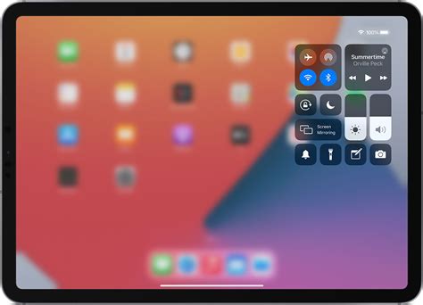 Cómo Acceder Y Personalizar El Centro De Control En El Ipad Soporte