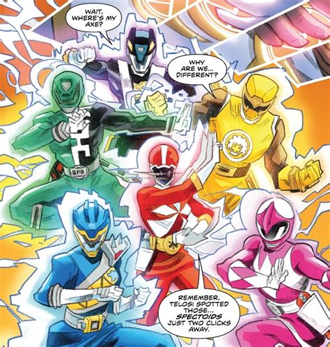 Boom Comics Power Rangers Universe Review Morphin Legacy