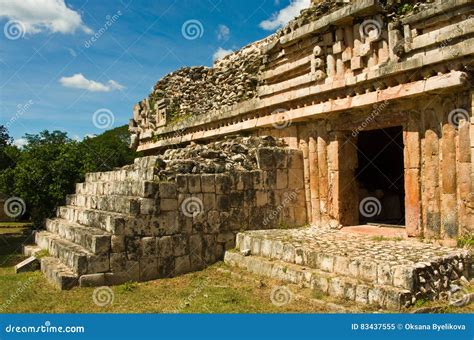 Sitio Arqueológico De Labna En La Península Del Yucatán México Imagen