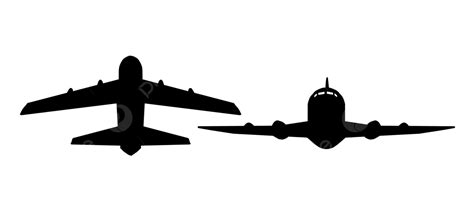 Plane Silhouette Png Transparent Plane Silhouette Silhouette