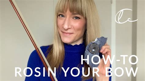 How To Rosin Your Bow Cavatina Conversations Youtube