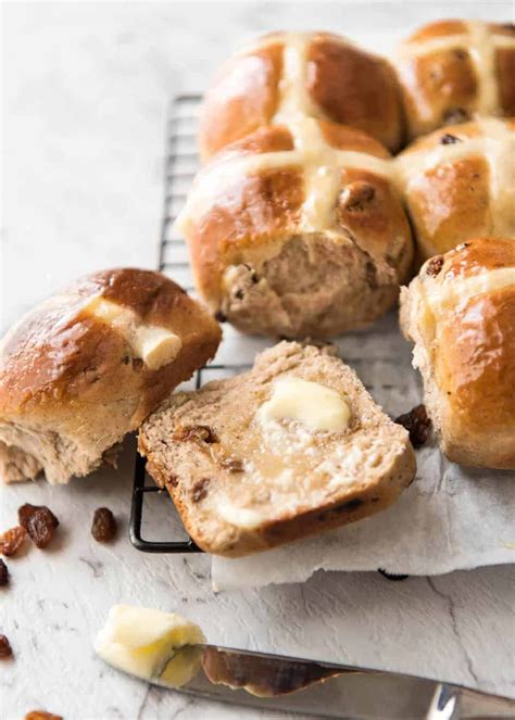 Hot Cross Buns Recipe Recipetin Eats