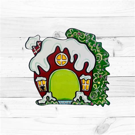 Whoville Houses Clipart Festive And Whimsical Illustrations For Your