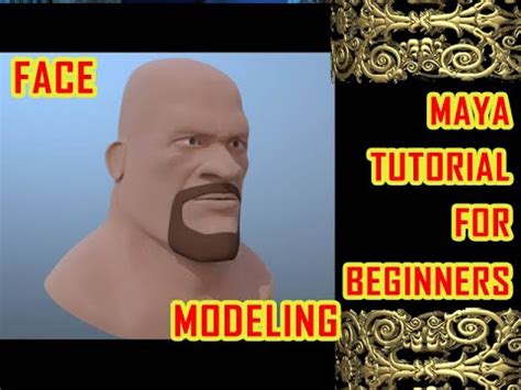 Steve Austin Model Pt Maya Character Modeling Tutorial Maya Face