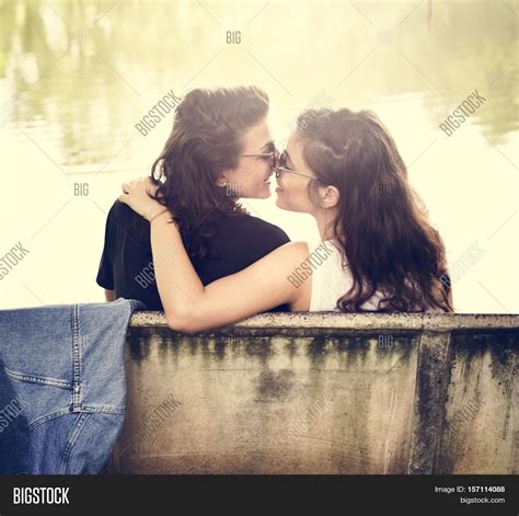 Lesbian Couple Image Photo Free Trial Bigstock