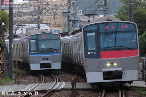 2nd Train 【相鉄】8000系8712×10が運用離脱の写真 Topicphotoid76002