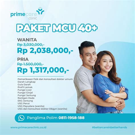 Promo Medical Check Up Jakarta Primecare Clinic