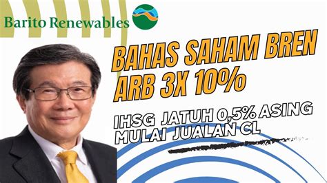 Bahas Saham Bren Arb X Buat Ihsg Jatuh Asing Mulai Jualan