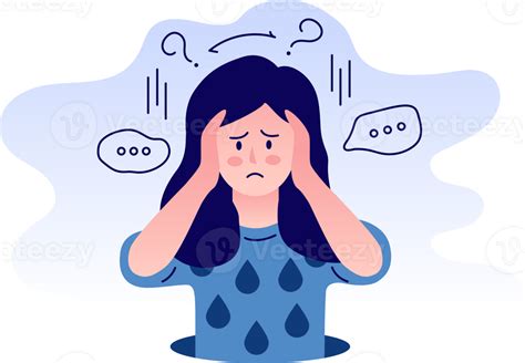 Anxiety Disorder Illustration 24659353 PNG