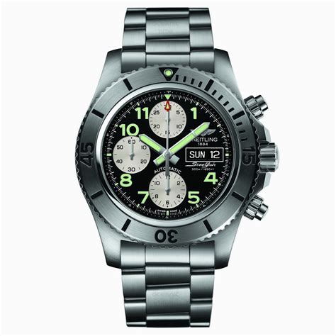 OceanicTime: BREITLING Superocean Chronograph STEELFISH