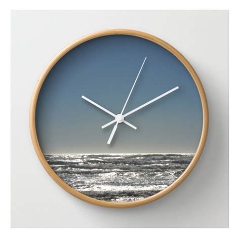 Items Similar To Waves Wall Clock Ocean Decor Marine Decor Beach