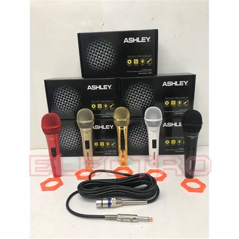 Jual Microphone Kabel A Ashley Proffesional Original Shopee Indonesia