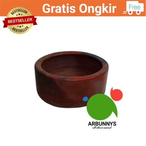 Jual Tempat Makan Minum Kelinci Merpati Gerabah Tanah Liat Shopee