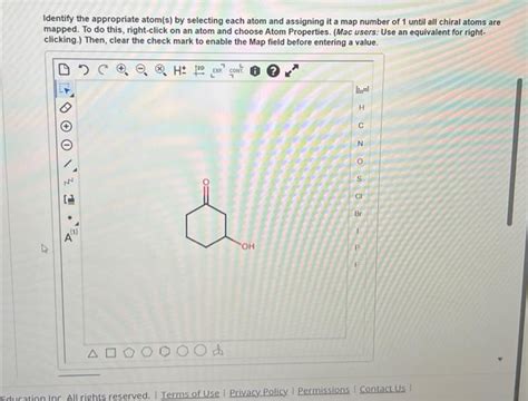 Solved Identify The Appropriate Atom S By Selecting Each Chegg