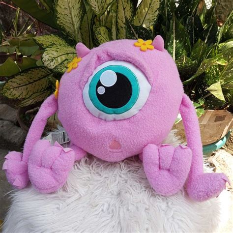 Disney Pixar Monster Inc University Rare Mike Wazowski Plush Toy