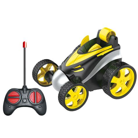 Temacd Wireless Remote Control 360 Degree Rotation Stunt Racing Toy Car ...