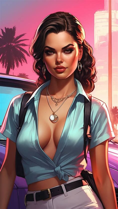 GTA 6 Lucia Character Wallpaper by ThehackerArt on DeviantArt