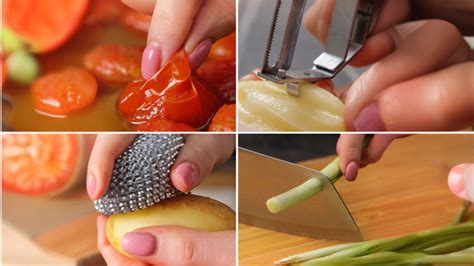 Simple Fruit and Vegetable Slicing and Peeling Techniques