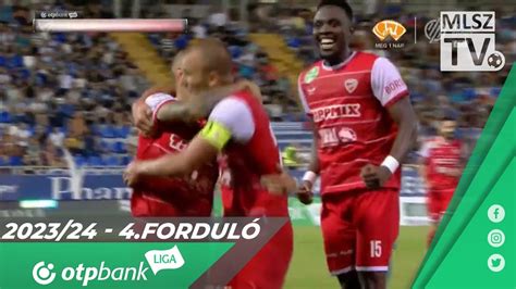 Zte Fc Dvtk Otp Bank Liga Fordul Mlsztv Youtube