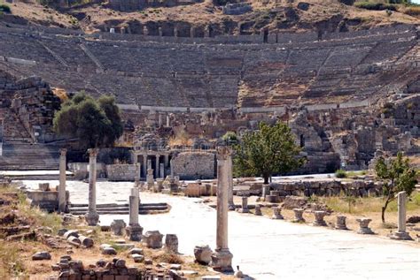 Open-air Theater, Ephesus, Turkey Stock Image - Image: 13556161