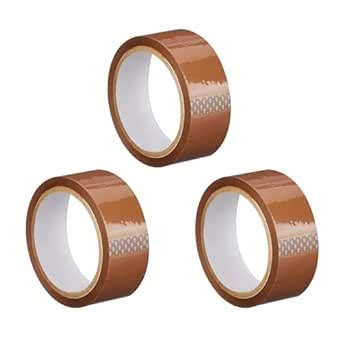 Trendikraft Inch X Meter Pack Of Brown Bopp Packing Cello Tape