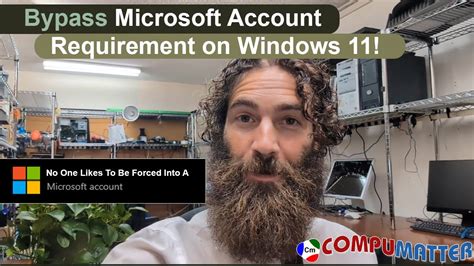 Bypass And Skip Microsoft Account Requirement During Windows 11 Setup