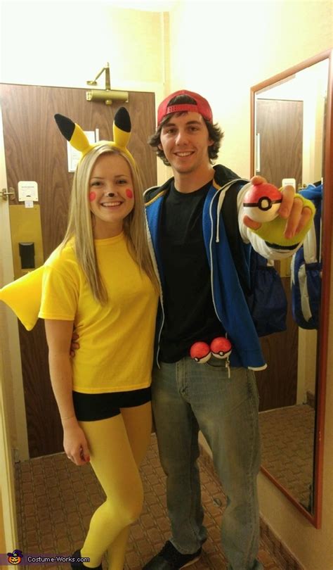 Pikachu And Ash Halloween Costume