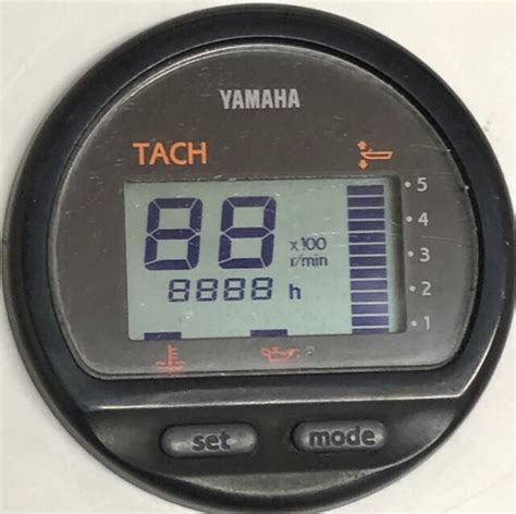 Lcd Display Only Yamaha Digital Multifunction Speedometer Tach Fuel