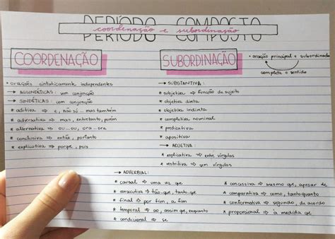 Período Composto Por Coordenação E Por Subordinação