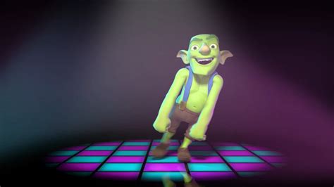 Dancing Goblin On Behance In 2020 Goblin Dance Dance Moves