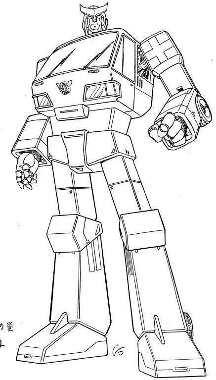 Transformers Coloring Pages Ironhide