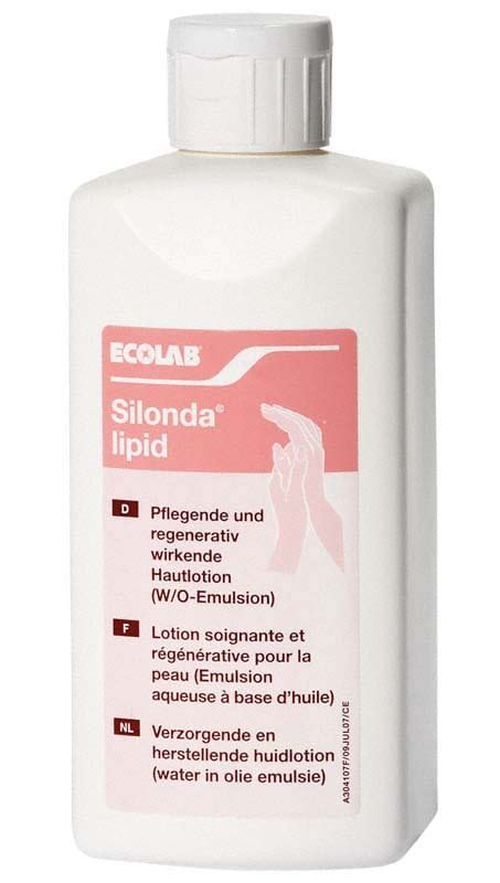 Ecolab Silonda Lipid 500 Ml Emulsja Do Pielęgnacji I Regeneracji Skóry Dezynfekcyjny Pl