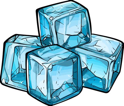 AI generated Cube of ice clipart design illustration 36519964 PNG