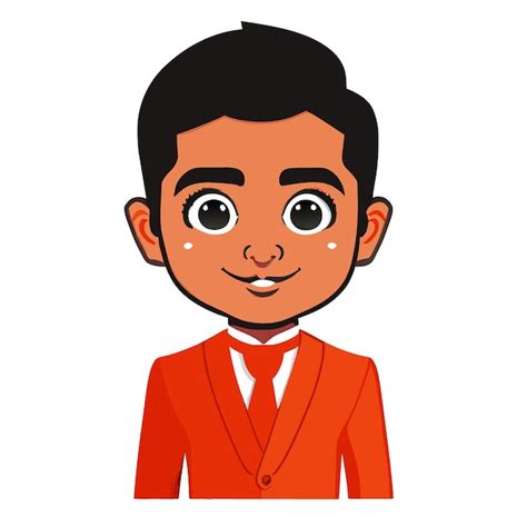 Premium Vector India Man Vector Illustration Cartoon