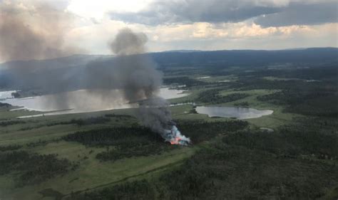 Lightning Sparks Wildfires Kamloops News