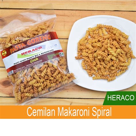 Jual Makaroni Spiral Makaroni Goreng Cemilan Sehat Pasta Goreng