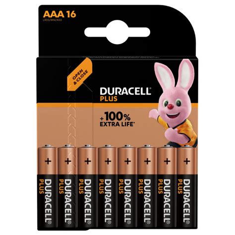 Piles Lr Alcaline Plus Aaa Mn V Bl Duracell Mega Piles