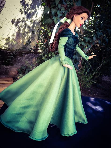 Disney Princess Belle Green Dress